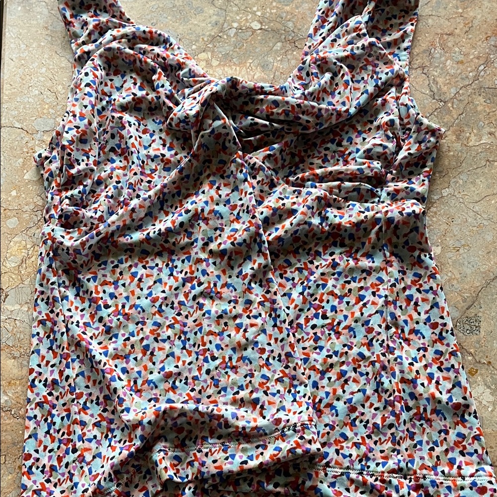 Cabi Multicolor Patterned Tank Top